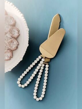 Anthropologie Perla Cake Serve Set, NIP